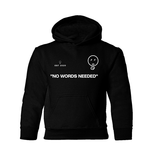 No Words Needed Kid Hoodie