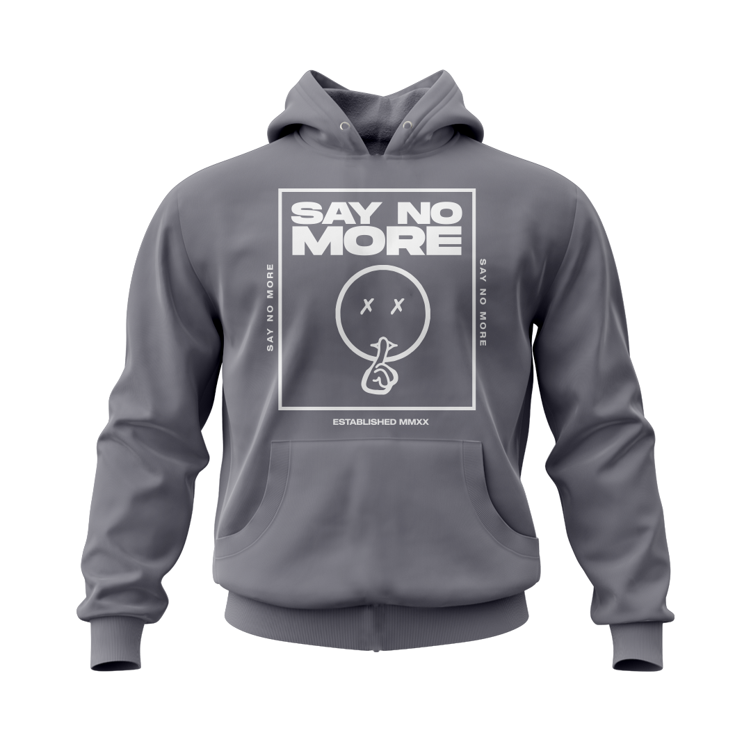 Classic Say No More Men Hoodie