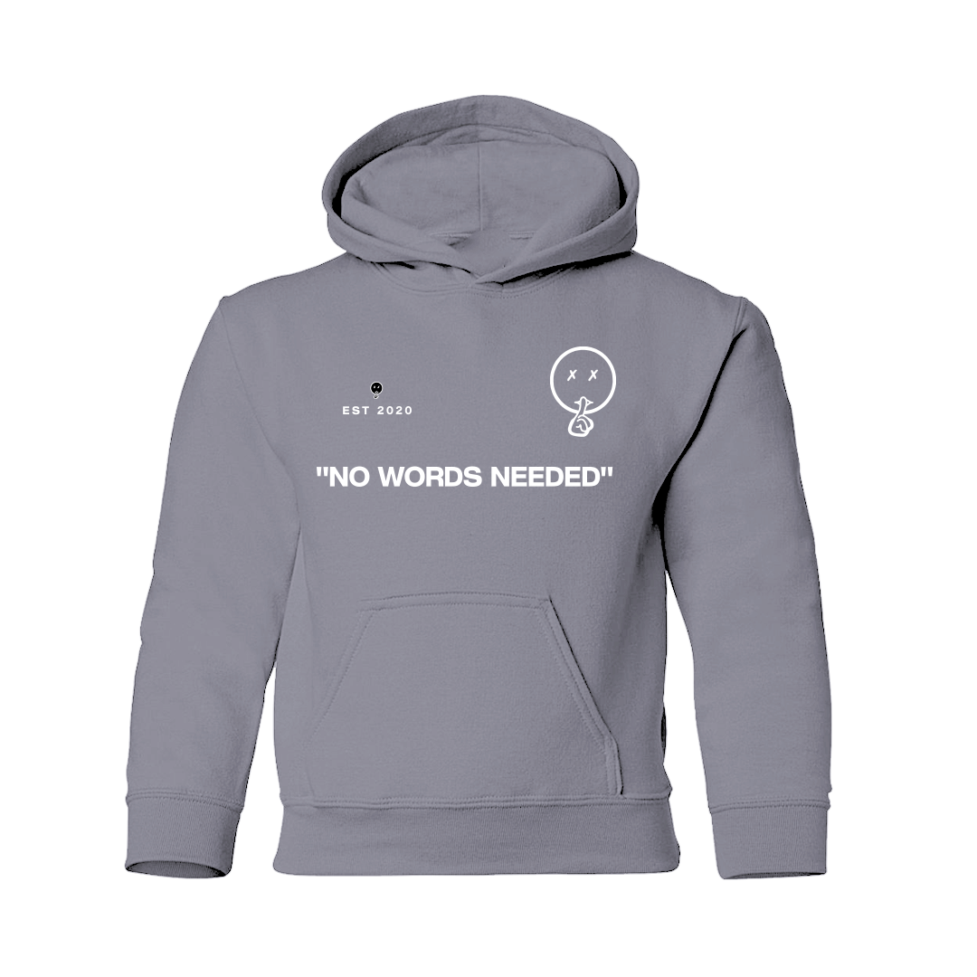 No Words Needed Kid Hoodie