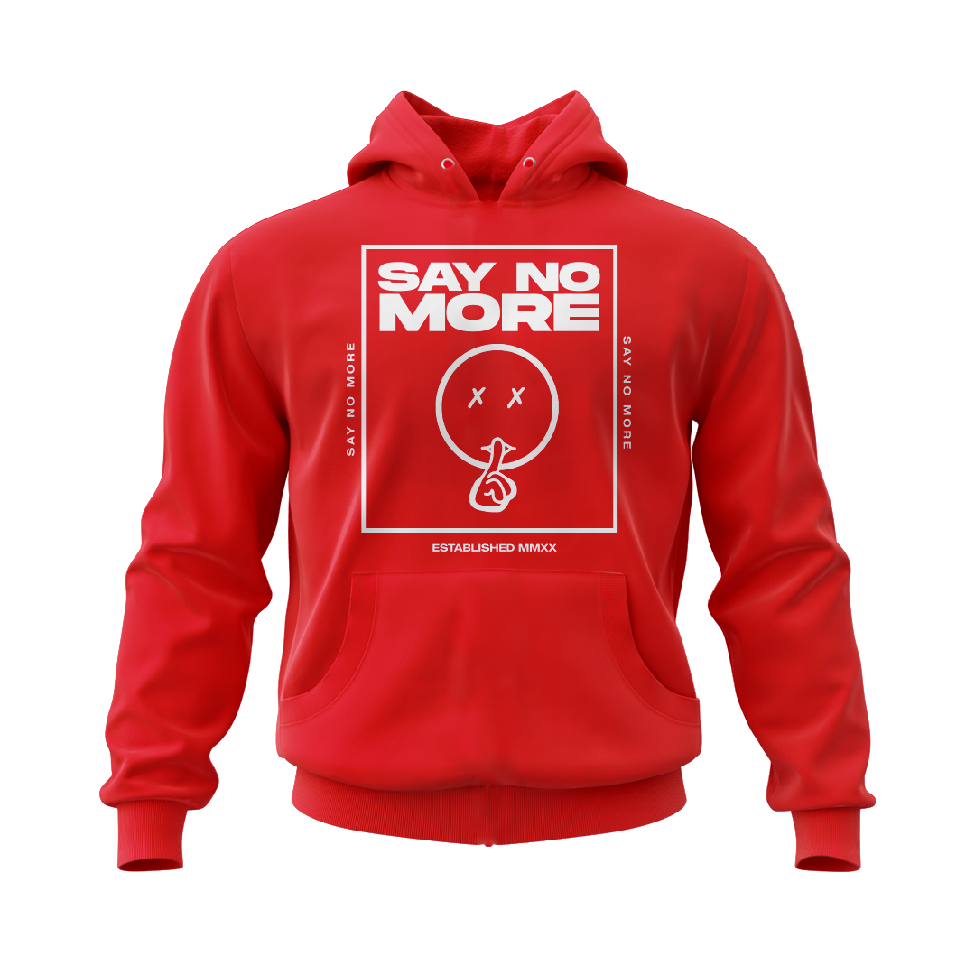 Classic Say No More Men Hoodie