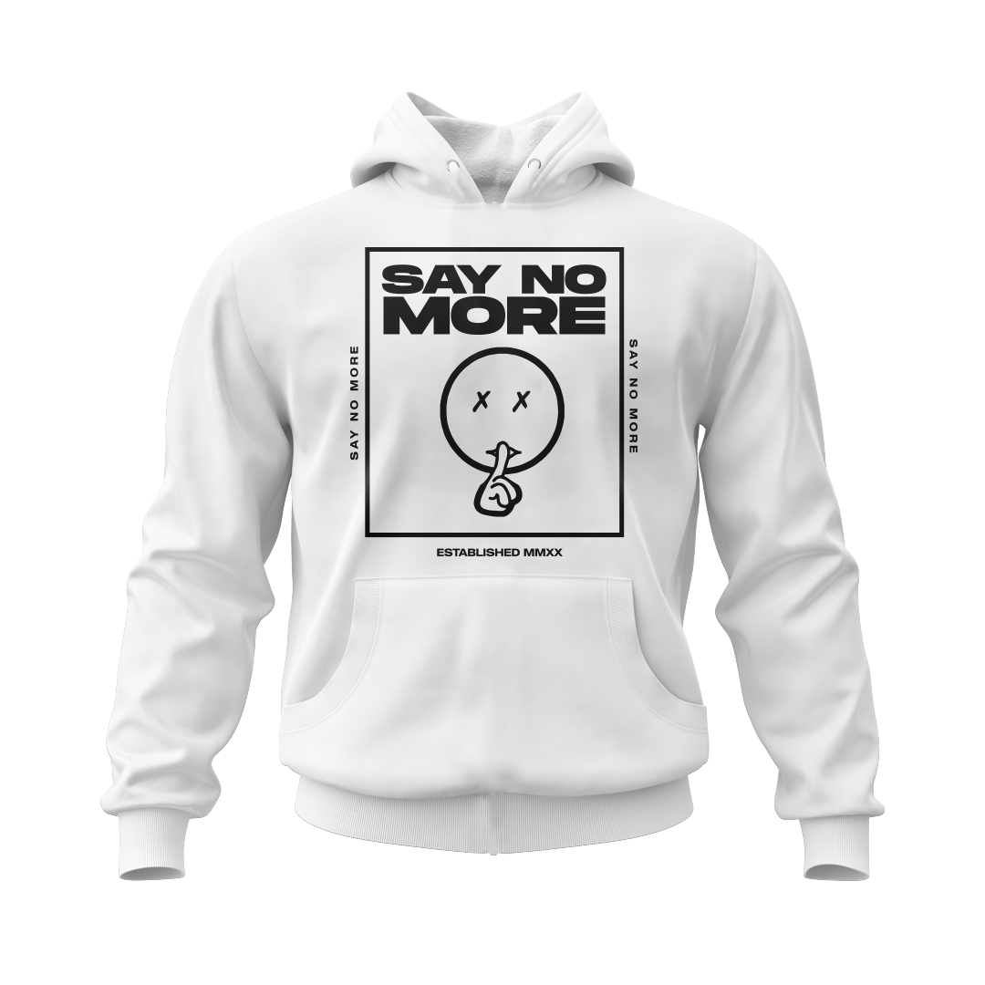 Classic Say No More Men Hoodie