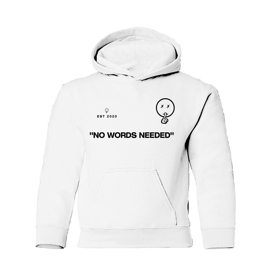 No Words Needed Kid Hoodie